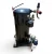 Front-right view of the used Copeland ZS21K4E-TFD 3 HP scroll compressor, 3 phase 460 volt, showing a white "Compressor #2" identification sticker and a blue oil-level sensor module with wire leads.