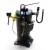 Front-left view of a used Copeland ZFD18KVE-TF5 6 HP scroll compressor (3 phase 208-230 volt), showing a U-shaped rusted copper discharge line on the right, the terminal box on the left, and a yellow "ADD OIL TO COMPRESSOR" tag.