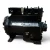 Front view of a used Copeland 3DB3-F33KE-TFD 7.5 HP Copelametic compressor, 3 phase 460 volt, showing the silver "Copelametic" nameplate, a red inventory tag reading "777," an orange service tag, and a foil-wrapped copper fitting on the black cast housing.
Photo Jul 13 2026, 1 46 33 PM.webp: