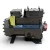 Side view of the used Copeland 3DS3A-100E-TFC 10 HP compressor, 3 phase 208-230 volt, showing the "Copeland Copelametic" nameplate from a slightly different angle with the ribbed cast-iron body and mounting feet.