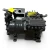 Front-left view of a used Copeland 4DA3-R12ME-TSK 10 HP compressor, 3 phase dual voltage, showing the "Copeland Copelametic" nameplate, a red inventory tag reading "656," and a yellow "Add Oil To Compressor" tag.