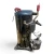 Front-right angled view of the used Copeland ZF15K4E-TF5 5.5 HP compressor, 3 phase 208-230 volt, showing the nameplate reading "ZF15K4E-TF5-961", the red cylindrical capacitor, and the foil-taped valve assembly.
