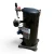 Front view of the used Copeland ZF15K4E-TF5 5.5 HP compressor, 3 phase 208-230 volt, showing handwritten "1-13-04" and "3" chalk marks on the shell alongside an Emerson oil-level control module with a green wire connector.