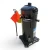 Front-left view of the used Copeland ZF18K4E-TF5 6 HP scroll compressor showing the "Copeland Scroll" nameplate, the black terminal box, and an orange warning flag hanging from the top fitting.
