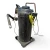 Back view of the used Copeland ZFD18KVE-TF5 6 HP compressor, showing a dusty, weathered black shell, dangling control wires on both sides, and a copper loop and rusted stub at the top.