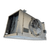 Front-left view of a used Cancoil EMPS-16212B evaporator #3162, a stainless fan coil unit with a single round wire-grille fan and a Cancoil logo.
