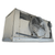 Front-left view of a used Cancoil EMPS-16212B evaporator #3190, a stainless fan coil unit with a single round wire-grille fan and a Cancoil logo.