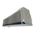 Back-left view of the used Climate Control CML-250CSCHA evaporator #3472, showing the rear cabinet panel.