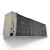 Back-left view of the used Krack MV34E-300EAK evaporator #3220, showing the rear cabinet panel.