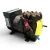 Left-side view of the used Copeland KAGA-010E-TAC 1 HP compressor - 11825, showing the rating plate reading "Copeland Copelametic KAGA-010E-TAC-200," the red "794" tag, finned cylinder housing, and a blue-tipped copper line at bottom right.