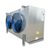 Silver evaporator front side view showing labels.