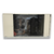 Beige condensing unit with front view showing the interior.