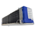 Blue/gray evaporator showing back side