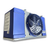 Blue/gray evaporator front side view showing labels.