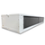 White evaporator front side view.