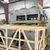 Warehouse photo showing stock of condensing units.