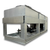 Gray condensing unit backside view