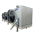 Silver evaporator with three fans front side view showing labels.