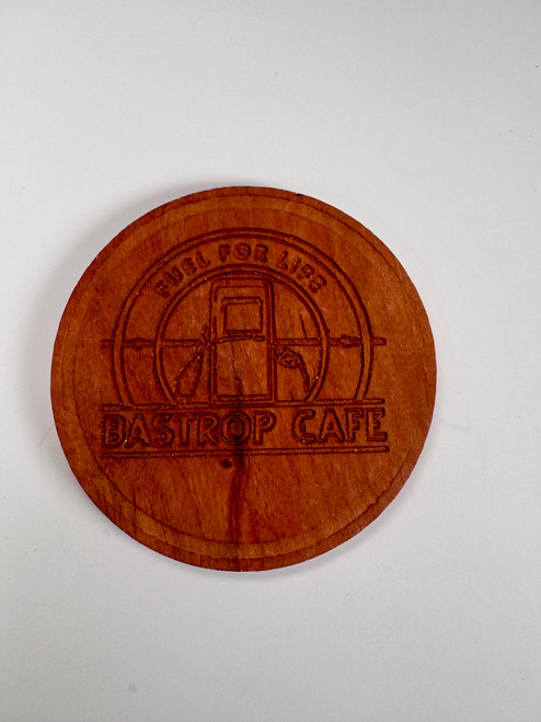 Custom Wood Coaster with Your Logo Custom Wood Coaster with Your Logo