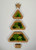 Christmas tree decor crafted from quality wood and real moss.