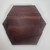 Hexagon Cheese Board – Solid Walnut or Oak, 7.5 x 6.5 x 0.75 in, Modern Charcuterie Board, Small Serving Tray, Cheese Platter, Kitchen Gift
