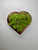 Heart-Shaped Wooden Magnets Walnut