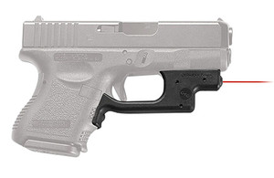 Crimson Trace 0123401 LG-436 Laserguard  Black Red Laser Glock Compact & Subcompact (7GOTB)