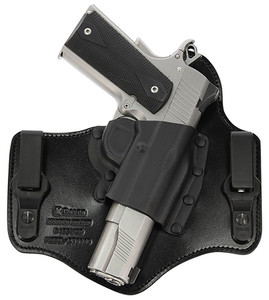 Galco KT662B KingTuk Deluxe IWB Black Kydex/Leather UniClip Fits Springfield XDS Fits Walther CCP Right Hand (WI2I0)