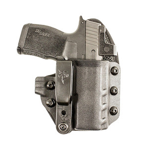 DeSantis Gunhide 206KA6RZ0 Uni-Tuk  IWB Black Kydex Belt Clip Fits Springfield Hellcat OSP Right Hand (1FWQX)