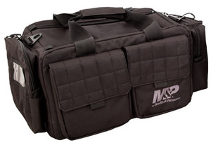 M&P Accessories 110023 Officer Tactical Range Bag 22" Black Nylon                                                                                                                                        (A6SYQ)