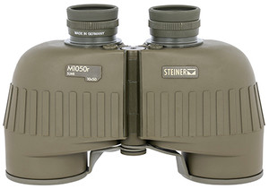 Steiner 2663 M1050 Laser Protection Filter 10x50mm SUMR Military Ranging Reticle Floating Prism Sports-Auto Focus, OD Green Makrolon w/Rubber Armor                                                      (Y7JZV)