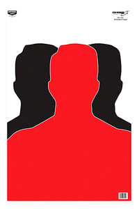 Birchwood Casey 37042 EZE-Scorer  Silhouette Paper Target 23" x 35" 100 Per Pkg                                                                                                                          (HVJ1Y)