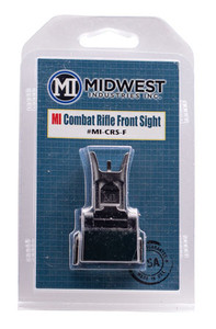 Midwest Industries MICRSF Combat Rifle Flip Front Sight  Black for AR-15, M16, M4                                                                                                                        (V74FJ)