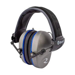 Radians R3700 R-3700 Quad Mic Electronic Muff Polymer 24 dB Over the Head Pewter/Black Adult 1 Pair (RNA5R)