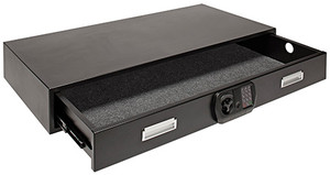 SnapSafe 75400 Specialty Safe Under Bed XXL Access Code/Key Entry Black 14 Gauge Steel (3DVT9)