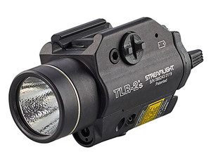 Streamlight 69230 TLR-2S Gun Light  Black Anodized 300 Lumens White LED/Red Laser (1W8GE)