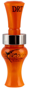 Echo Calls 79026 Timber  Double Reed Mallard Sounds Attracts Ducks Orange Pearl Acrylic (TFEP3)