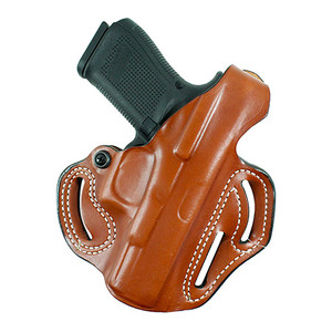 DeSantis Gunhide 001TA2XZ0 Thumb Break Scabbard OWB Tan Leather Belt Slide Fits Sig P365-XMACRO Right Hand (8UXJV)