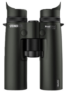 Steiner 2057 Predator  10x42mm Fast-Close Focus, Black Makrolon w/Rubber Armor Features Range-Finding                                                                                                    (GP6CF)