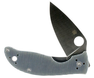 Spyderco C220GPGY Polestar  3.30" Folding Drop Point Plain CTS BD1 SS Blade Gray G10 Handle Includes Pocket Clip                                                                                         (CNEWK)