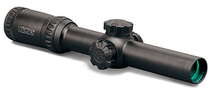 Konus 7184 KonusPro M-30 Matte Black 1-4x 24mm 30mm Tube Illuminated Dual Blue/Red Circle Dot Reticle (16KDM)