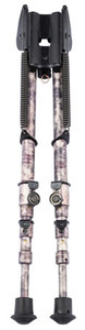 Harris Bipods 25C Non-Swivel 25C Swivel Stud, 13.50"-27", Kryptek Highlander Steel/Aluminum, Rubber Feet                                                                                                 (JPA9T)
