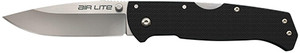 Cold Steel CS26WD Air Lite 3.50" Folding Drop Point Plain AUS-10A SS Blade/Black G10 Handle Includes Pocket Clip                                                                                         (7ZD2B)