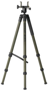 Bog-Pod 1159188 DeathGrip Infinite Tripod, Aluminum with Black/OD Green Finish, Ball Head Mount, Hybrid Foot & DeathGrip Clamping System 6.5"-59"                                                        (8MQXQ)