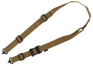 Magpul MAG939-COY MS1 QDM Sling made of Nylon Webbing with Coyote Finish, Adjustable Two-Point Design & Swivel for Rifles                                                                                (OFBCG)