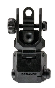 Kriss USA DARSBL00 Defiance Rear Flip-Up Black AR-15 Low Profile Steel                                                                                                                                   (XPH3S)