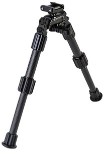 Caldwell 1082222 Accumax Premium Pic Rail Bipod 9-13" Black Carbon Fiber                                                                                                                                 (PAQP8)