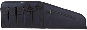 Bulldog BD421 Extreme Tactical  40" Black Water-Resistant Nylon, Tricot Lining, 4 External Velcro Magazine Pouches, Soft Padding                                                                         (ZE92S)