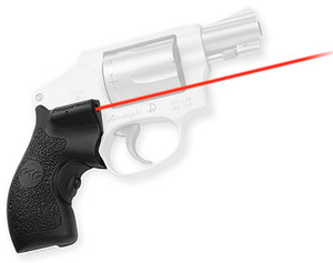 Crimson Trace 011870 LG105 Lasergrips Red Laser Smith Wesson JFrame Round Butt (VCI3P)