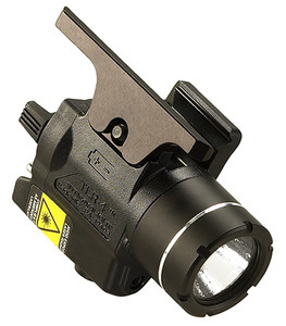 Streamlight 69241 TLR-4 Gun Light  Black 170 Lumens White C4 LED/Red Laser HK USP Compact (GKQZR)